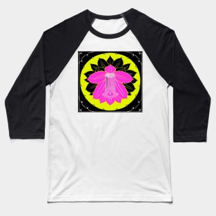 Roze lotus flower Baseball T-Shirt